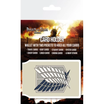 Image of Attack On Titan Badge Card Holder