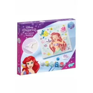 image of Totum Disney Princess 3D Canvas Plaster Casting Painting Kit