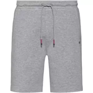 Image of BOSS Embroidered Logo Shorts - Grey