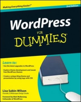 Image of Wordpress for Dummies by Lisa Sabin-Wilson Paperback