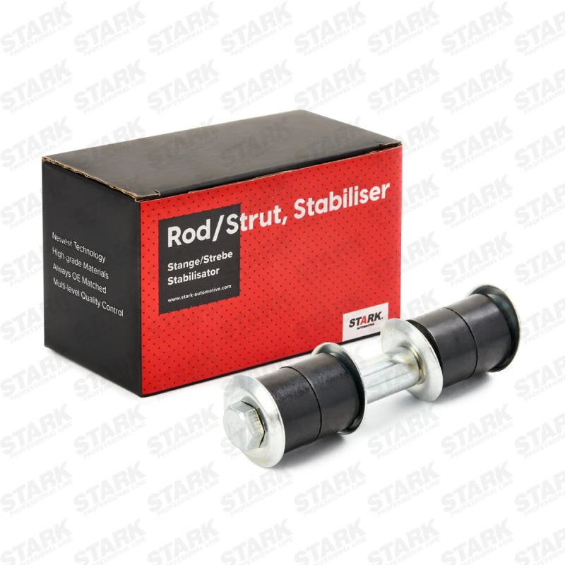 Image of STARK SKST-0230424 Anti-roll bar link Front axle both sides Steel Link Stabiliser (3229)