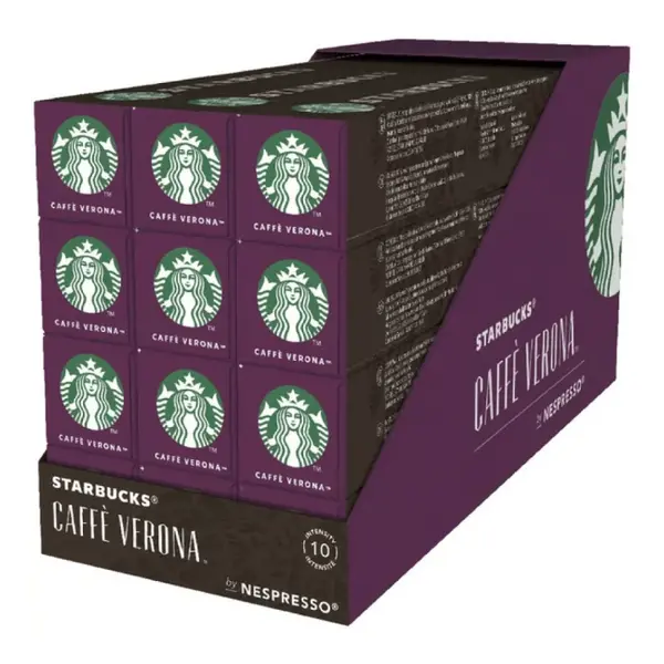 Image of Starbucks Caffe Verona Coffee 10 Capsules