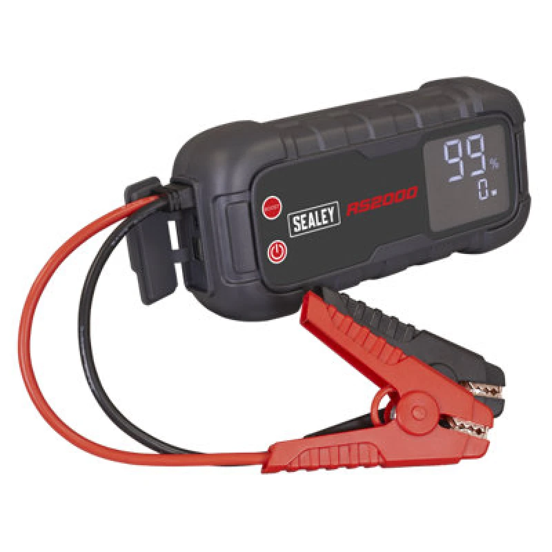 Image of Sealey RS2000 Roadstart 12v Lithium-Ion Jump Starter Power Pack Output Voltage: 12v