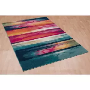 Image of Asiatic - Nova NV05 Stripe multi 160cm x 230cm Rectangle - Multicoloured