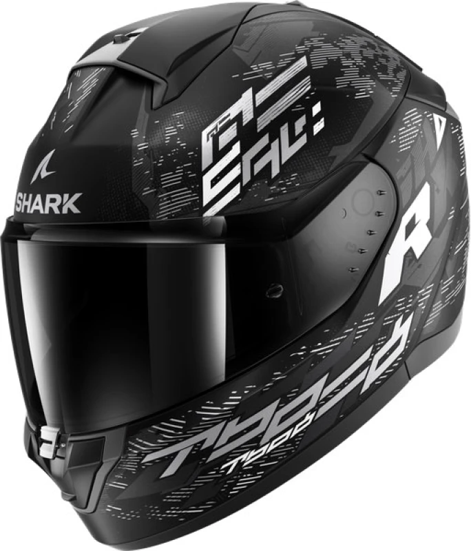 Image of Shark Ridill 2 Molokai Helmet, black-white, Size 2XL for Men