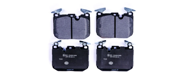 Image of HELLA Brake pad set HELLA 8DB 355 023-141