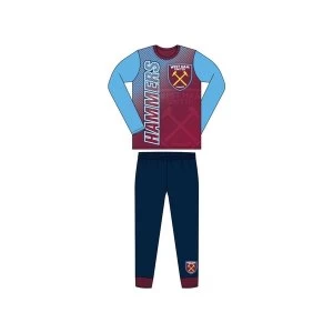 West Ham United Pyjamas Sublimation Print 4/5 yrs