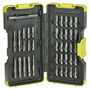 image of Ryobi 40 Piece Screwdriver Bit Set