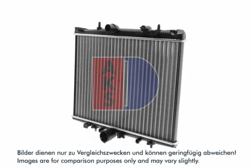 Image of AKS DASIS 161820N Engine radiator Aluminium, Mechanically jointed cooling fins Radiator,engine cooling (470)