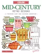 Image of seek color find mid century retro designs a treasure hunt and coloring adve