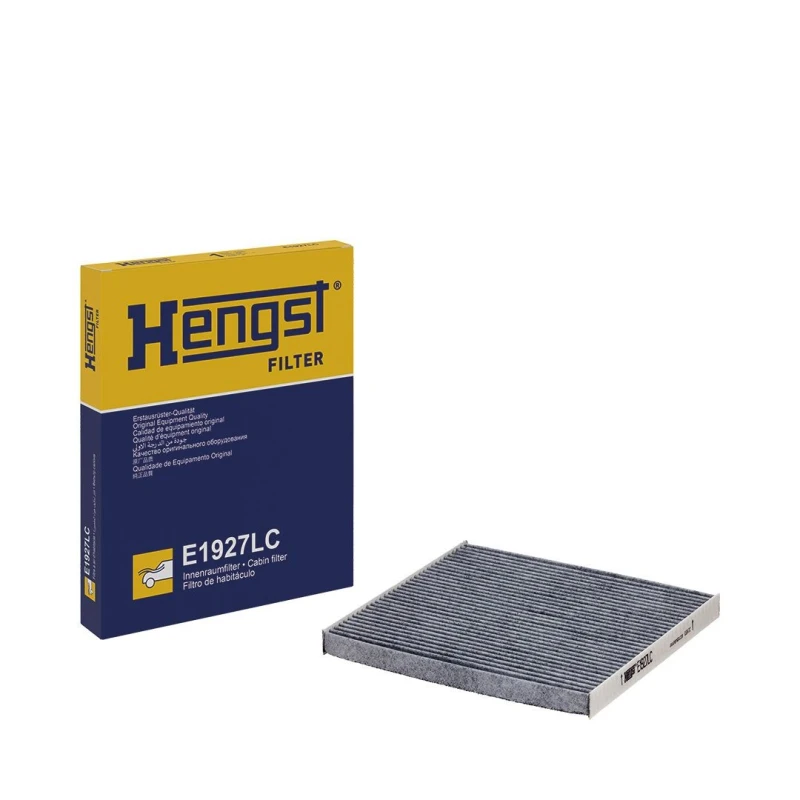 Image of HENGST FILTER E1927LC Pollen filter Activated Carbon Filter Filter,interior air (424)