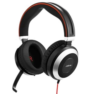 Image of Jabra Evolve 80 UC Stereo NC Headset