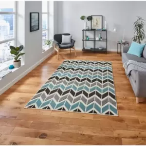 Image of Matrix Think Matrix MT24 Grey Blue 120cm x 170cm Rectangle
