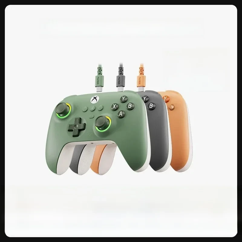 Image of 8BitDo Ultimate C Wired Gaming Controller for Xbox, RGB Lighting Fire Ring and Hall Effect Joysticks, Windows 10/11