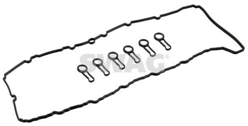 Image of Gasket Set, cylinder head cover SWAG 20 10 6671