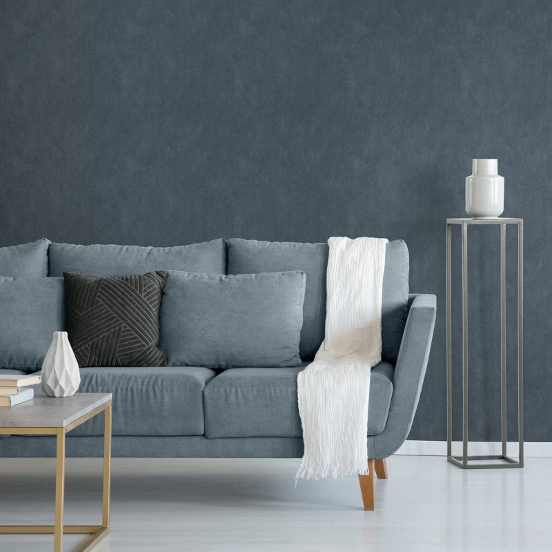 Image of Muriva Axton Texture Wallpaper, Blue