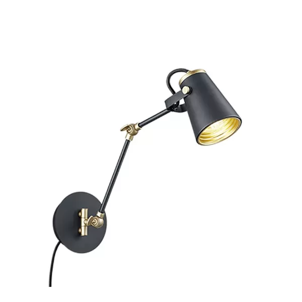 Image of Edward Modern Reading Light Black Matt