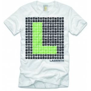 image of Labrinth Space Invaders Mens T Shirt: XXL