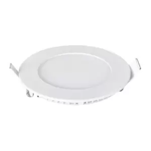 Image of 3W Recessed Round LED Mini Panel 85mm diameter (Hole Size 70mm), CE Driver, 90 Lm/Watt, RA 80, 3000K