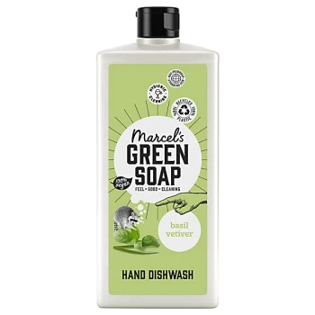 image of Marcel's Green Soap Washing Up Liquid - Basil & Vetiver Grass