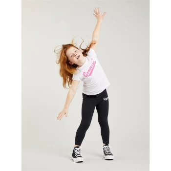 Image of Converse Nova Short Sleeve T Shirt Infant Girls - White