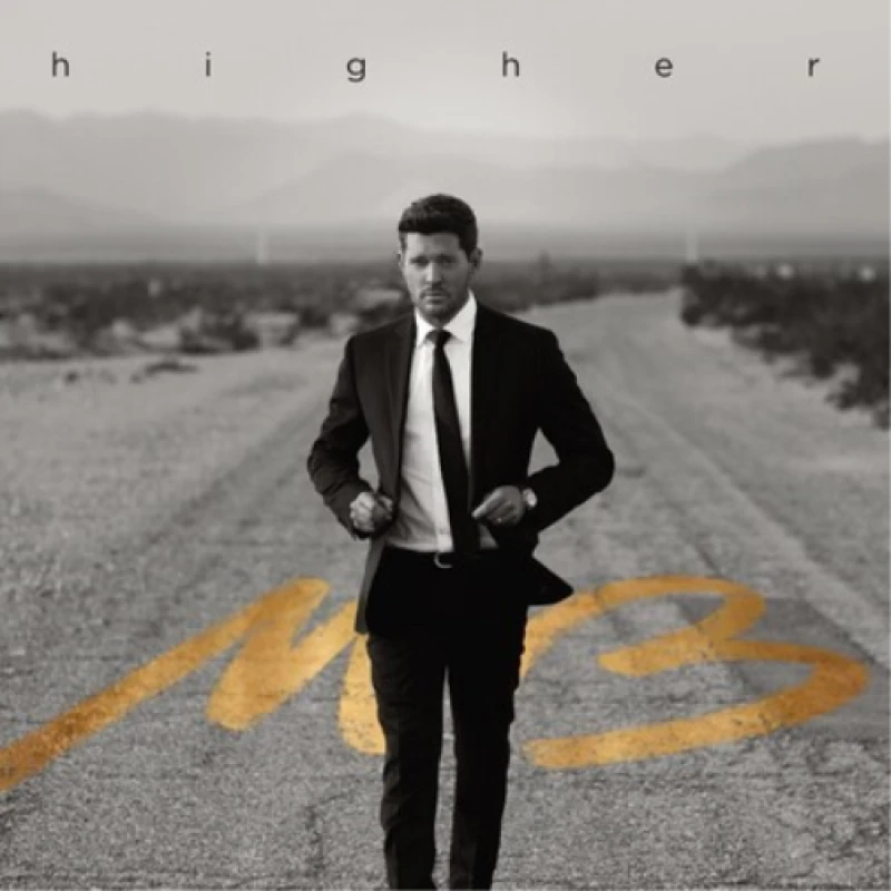 Image of Michael Buble Higher Vinyl LP Black unisex
