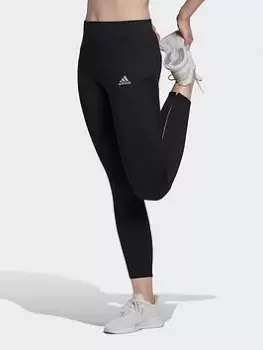 Image of adidas Fastimpact Cold.rdy Winter Running Long Leggings, Beige Size M Women
