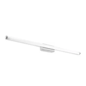 Image of Toilet Slim Bathroom LED Wall Light Chrome 2660lm 3000K IP44
