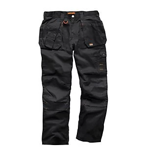 Image of Scruffs Worker Plus Trouser Black - 30W 33L