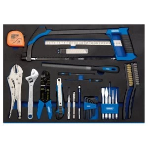 Image of Draper Tool Kit In Full Plus Drawer EVA Insert Tray (36 Piece)