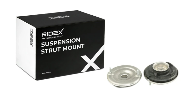 Image of RIDEX 1180S0833 Top strut mount Upper, without ball bearing Suspension Strut Support Bearing (1180)