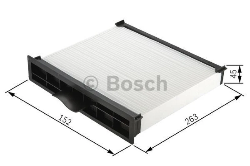 Image of Bosch 1 987 431 452 Pollen filter Activated Carbon Filter Filter,interior air (424)