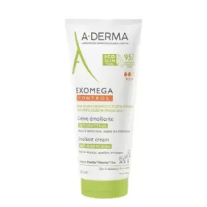 Image of A-Derma Exomega Control Emollient Cream Anti-Scratching 200ml