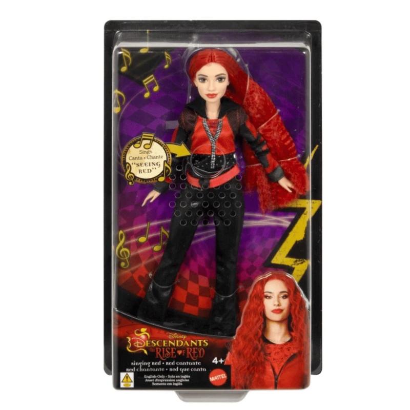 Image of Disney Descendants: The Rise of Red Singing Red Doll
