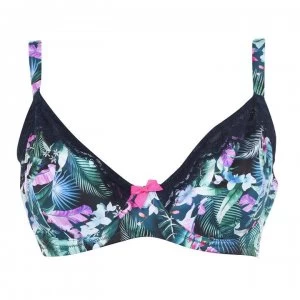 Image of Dorina Tropics Non Padded Bra - Green