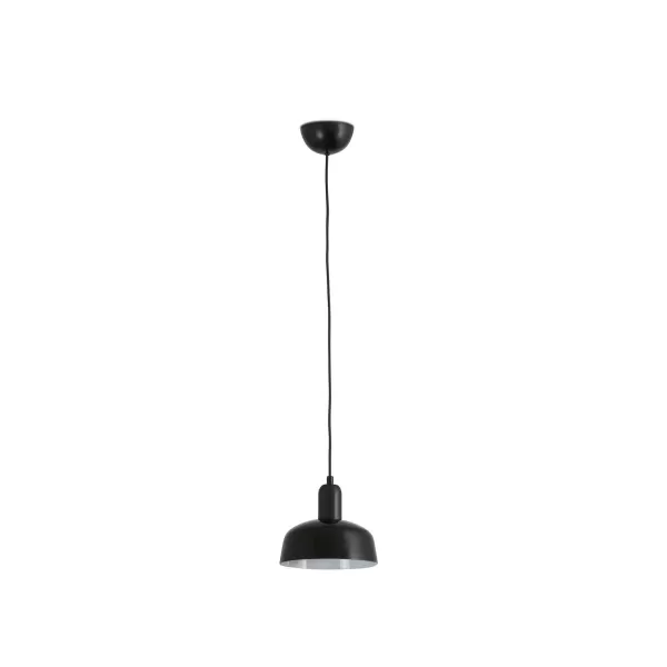 image of Tatawin Small Black Dome Pendant Lamp