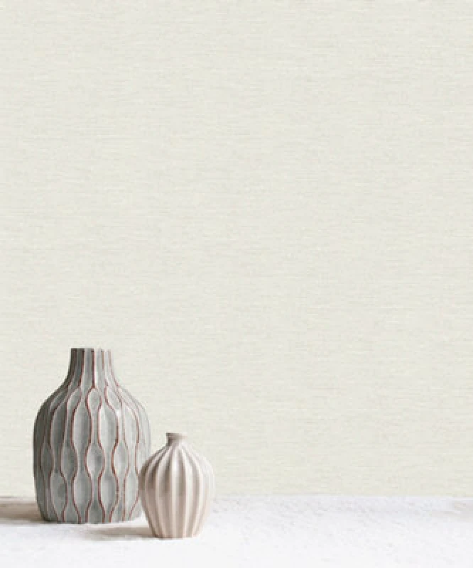 Image of Rasch Silver Birch Luxury Plain Textured Wallpaper - Neutral