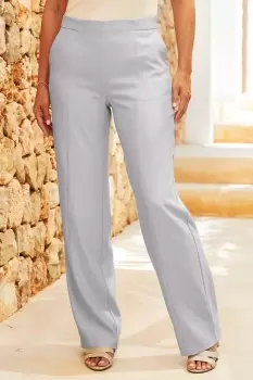 Image of Forever Flattering Wide Leg Trousers - 27" Leg