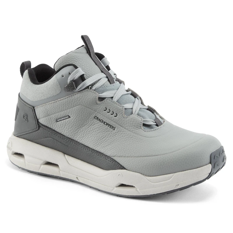 Image of Craghoppers Mens Adlex Eco Hiker Rugged Boots Quartz/Briar male 6 (39)