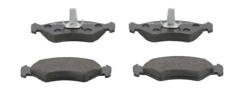 Image of JURID 571913J Brake pad set not prepared for wear warning indicator, without accessories Brake Pad Set,disc brake (402)