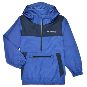 image of Columbia BLOOMINGPORT WINDBREAKER boys's in Blue - Sizes 8 years,10 years,12 years,4 years