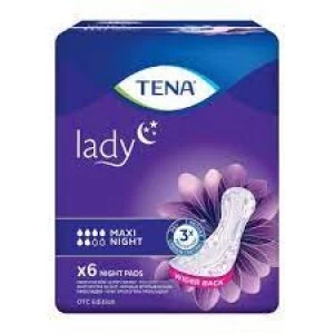 Image of TENA Discreet Maxi Night 6 x 12 Pack