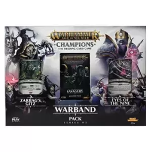 Image of Warhammer Age Of Sigmar Champions Trading Card Game Warband Pack 02 - New And In Stock - Trading Cards - Child & Birthday Present Ideas - New & In Sto