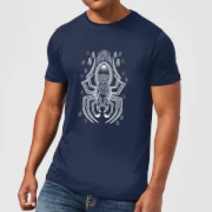 Image of Harry Potter Aragog Mens T-Shirt - Navy - L