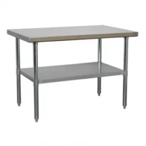 image of Stainless Steel Workbench 1.2M