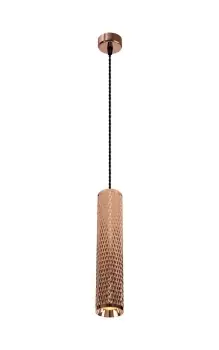 image of 1 Light 11cm Ceiling Pendant Light GU10, Rose Gold