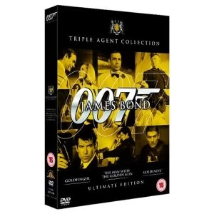 image of James Bond: Ultimate Golden Triple Pack DVD