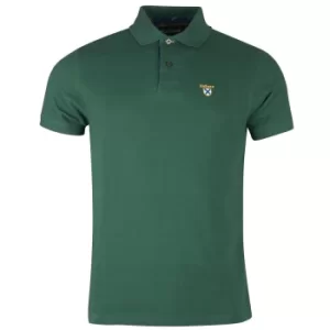 Image of Barbour Mens Society Polo Sycamore XL