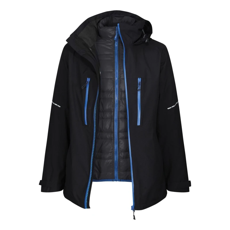 Image of Regatta Professional Mens Plain Black Jacket Size: Small Black Male S