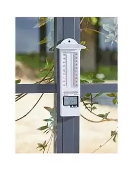 image of Smart Solar Digital Max/Min & Analogue Thermometer